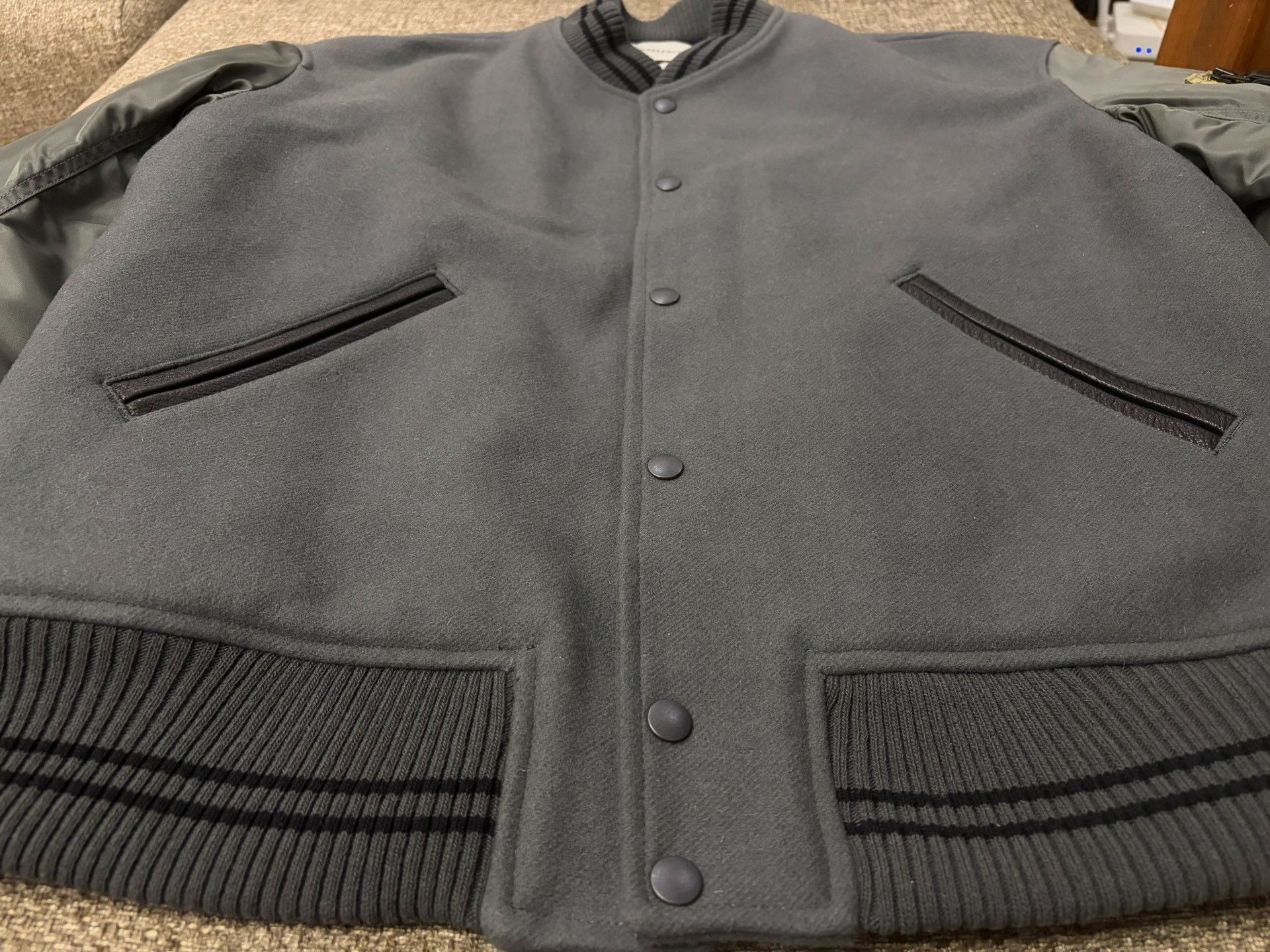 Markaware Markaware MA-1 Wool Baseball Jacket Size US M / EU 48-50 / 2 - 3 Thumbnail