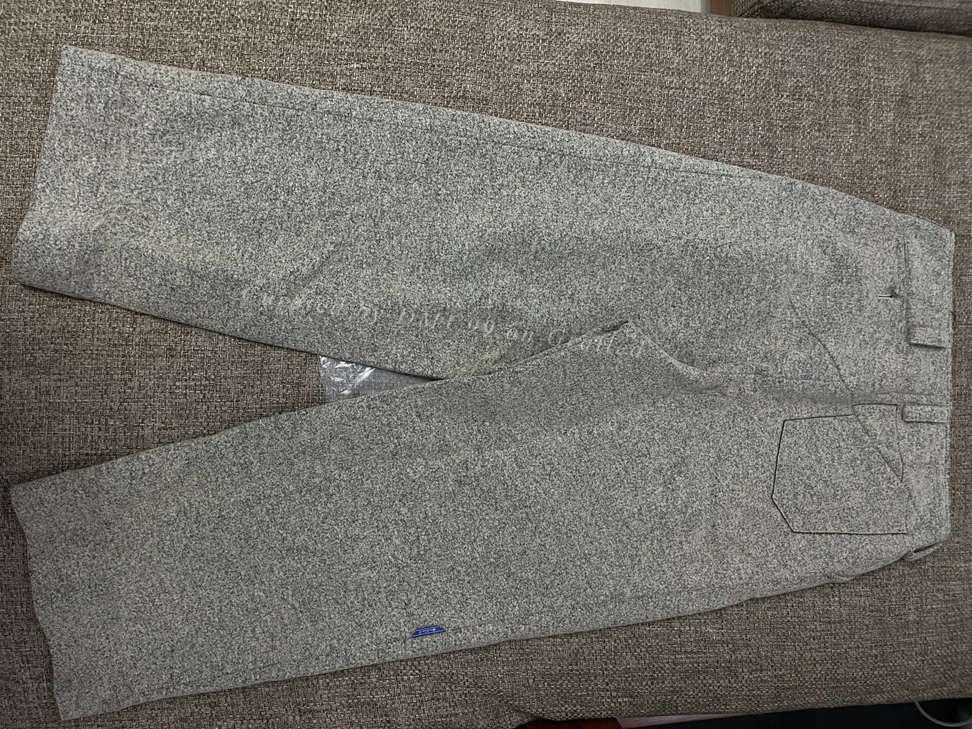 Ader Error AderError 23AW Double Pleat Wool Trousers Size US 34 / EU 50 - 2 Thumbnail