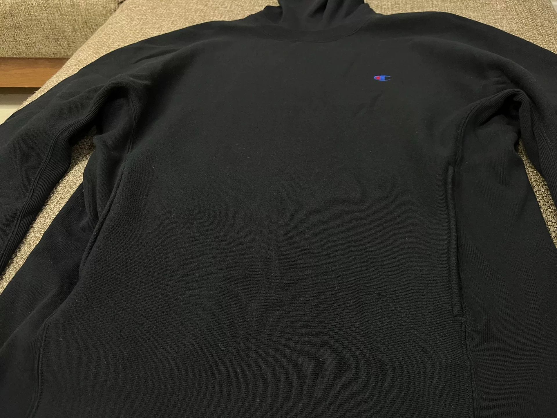 N.Hoolywood n.hoolywood x Champion Turtleneck Fleece Sweatshirt Size US M / EU 48-50 / 2 - 3 Thumbnail
