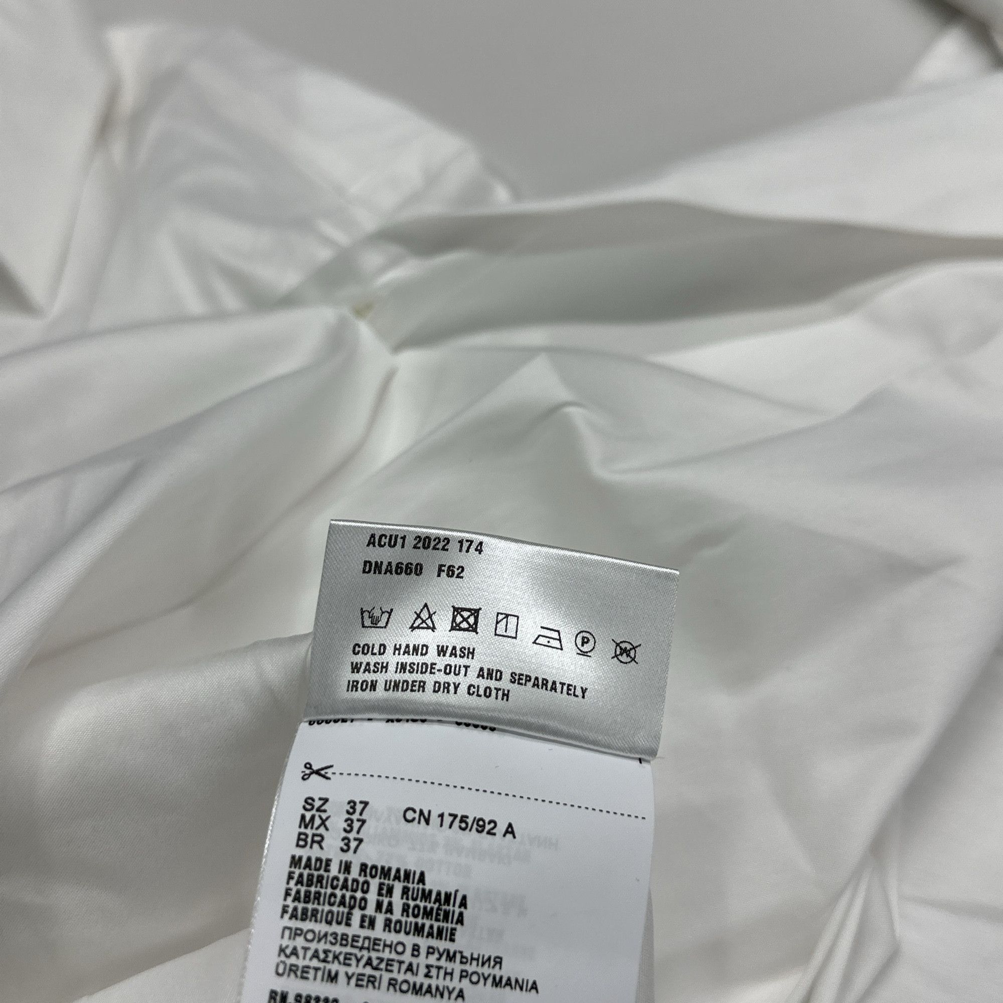 Prada Crisp White Poplin Button Up Shirt Size US S / EU 44-46 / 1 - 5 Thumbnail