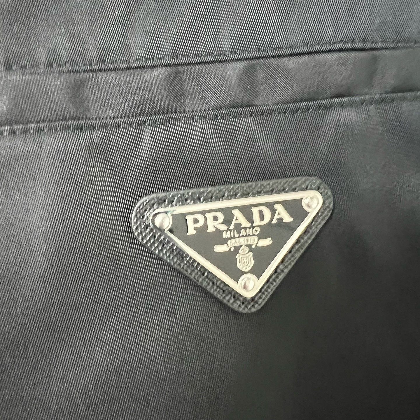 Prada Re-Nylon Logo Black Shorts in Size 30 Size US 30 / EU 46 - 5 Thumbnail
