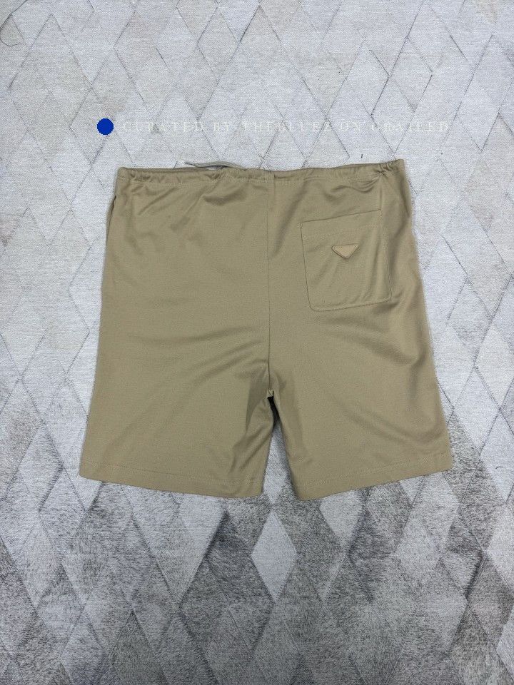 Prada Stylish Beige Piquet Shorts Size US 30 / EU 46 - 2 Thumbnail