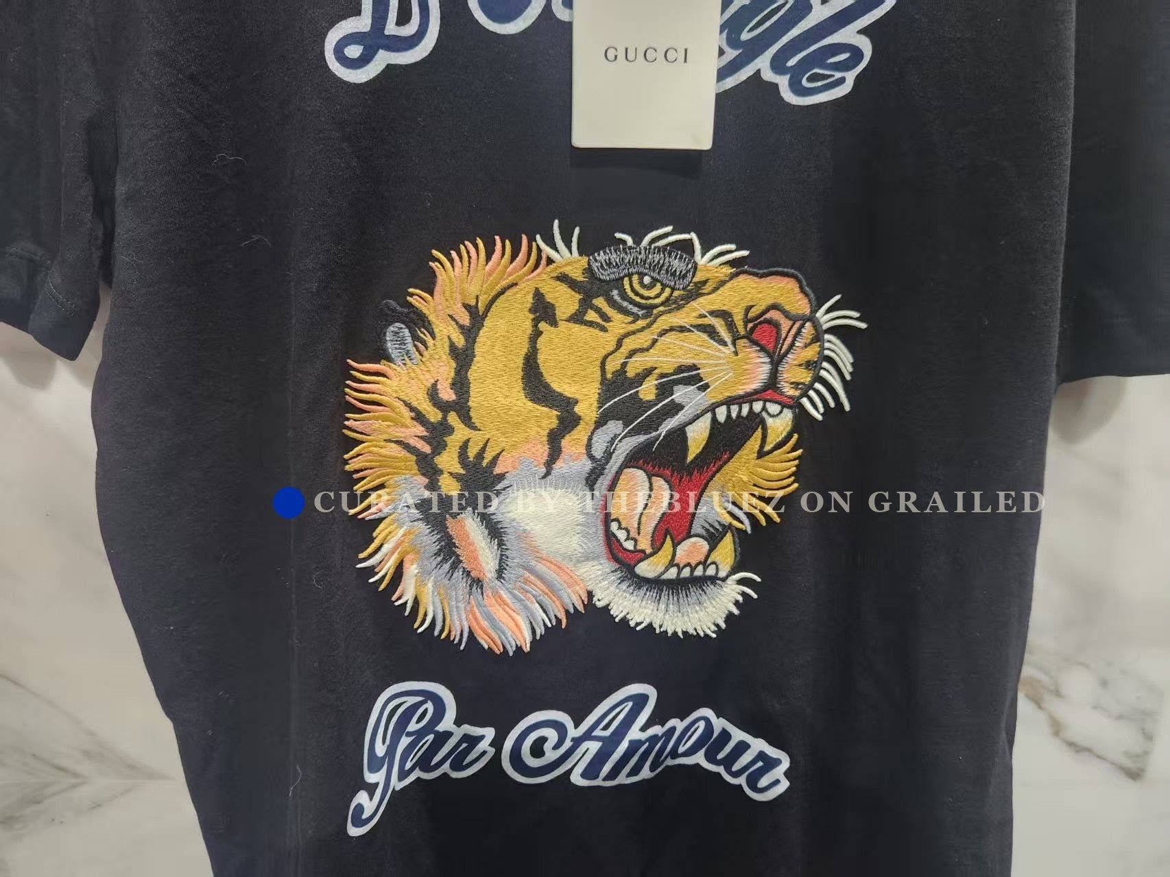 Gucci Gucci Tiger Head Patch M Size Size US M / EU 48-50 / 2 - 2 Thumbnail