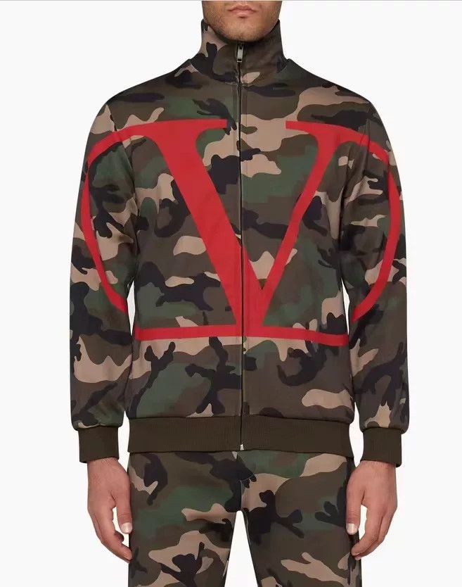 Valentino Valentino Letter Camo M Jacket Size US M / EU 48-50 / 2 - 2 Thumbnail