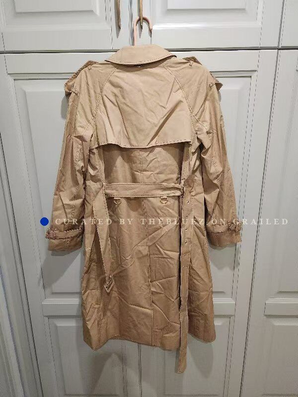 Burberry Burberry Women's Gold Button Trench Coat Size S / US 4 / IT 40 - 5 Thumbnail
