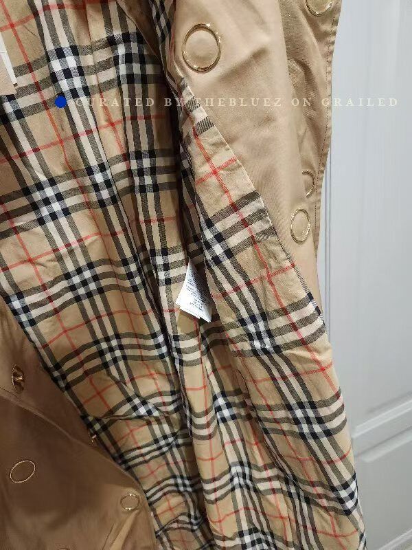 Burberry Burberry Women's Gold Button Trench Coat Size S / US 4 / IT 40 - 7 Thumbnail