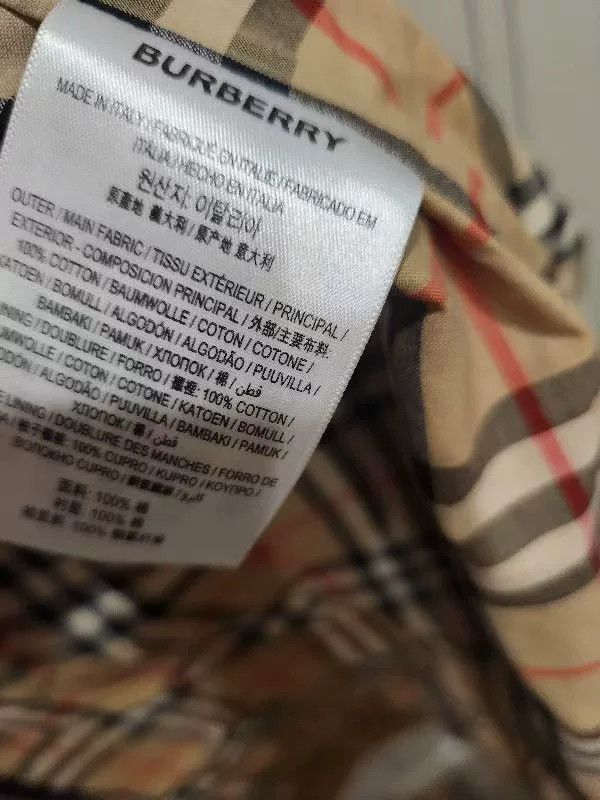 Burberry Burberry Women's Gold Button Trench Coat Size S / US 4 / IT 40 - 6 Thumbnail