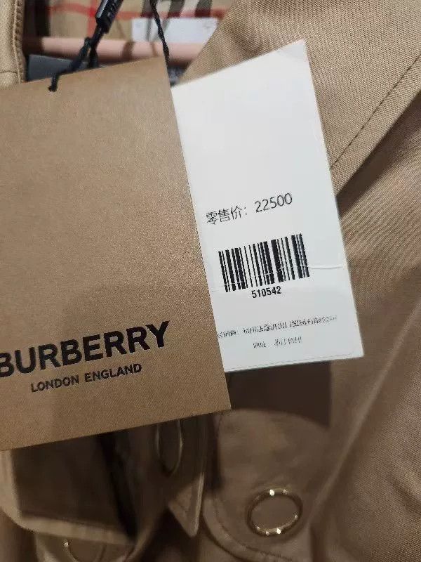 Burberry Burberry Women's Gold Button Trench Coat Size S / US 4 / IT 40 - 3 Thumbnail