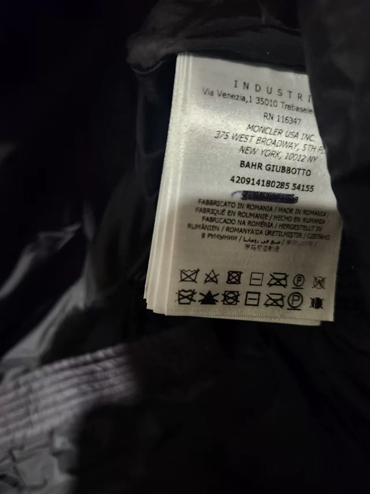 Moncler Moncler Leather Down Motorcycle Jacket Size US L / EU 52-54 / 3 - 8 Thumbnail