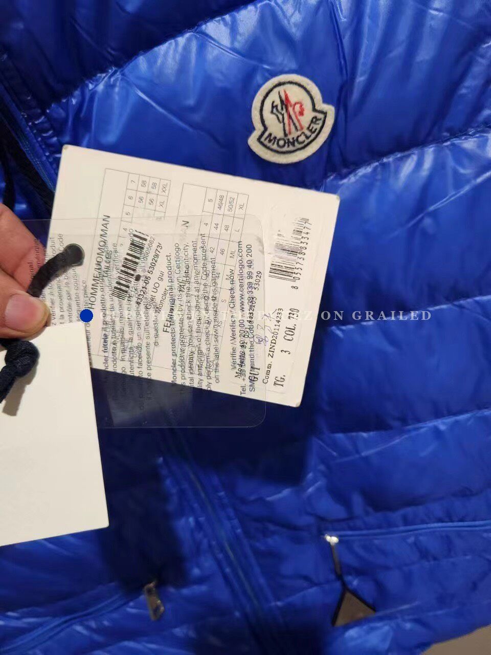 Moncler Moncler Light Down Vest Size 3 Size US L / EU 52-54 / 3 - 2 Thumbnail