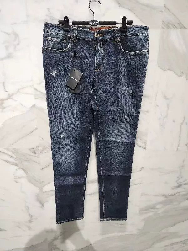 Dolce & Gabbana Dolce&Gabbana Family Embroidery Jeans Size US 34 / EU 50 - 3 Thumbnail