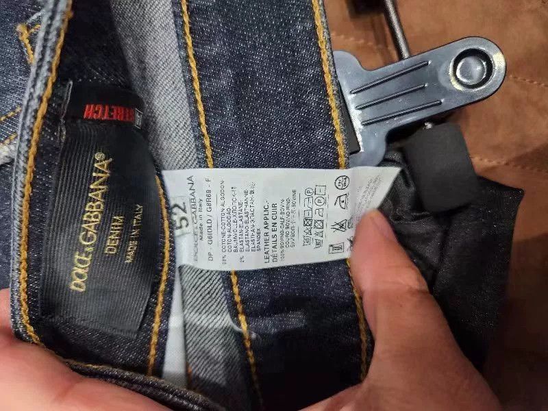 Dolce & Gabbana Dolce&Gabbana Family Embroidery Jeans Size US 34 / EU 50 - 6 Thumbnail