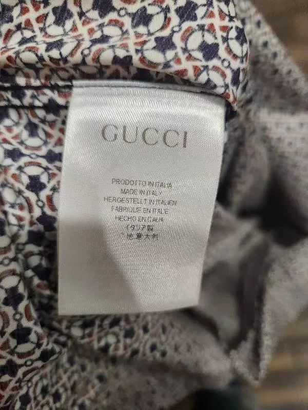 Gucci Gucci Silk Floral Shirt Size 39 Size S / US 4 / IT 40 - 4 Thumbnail