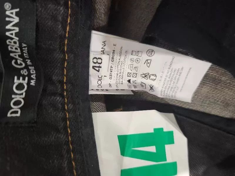 Dolce & Gabbana Dolce & Gabbana Lightning Wash Jeans 48 Size US 32 / EU 48 - 8 Thumbnail