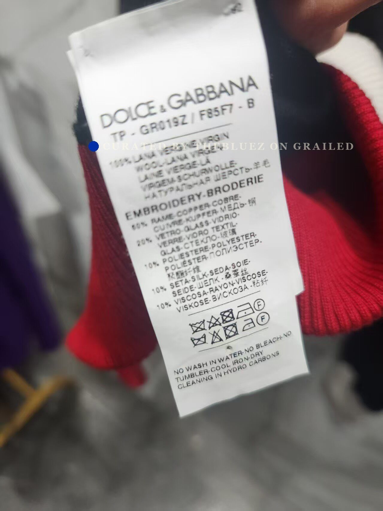 Dolce & Gabbana Dolce&Gabbana Beaded Crown Sweater Size US M / EU 48-50 / 2 - 7 Thumbnail