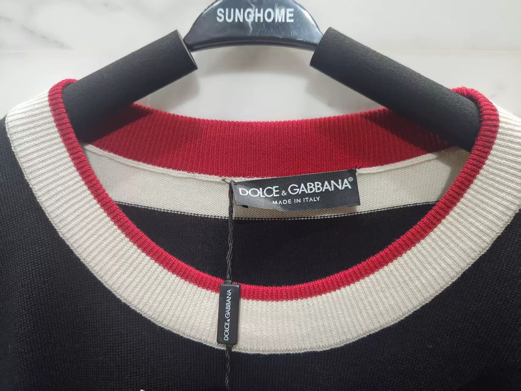 Dolce & Gabbana Dolce&Gabbana Beaded Crown Sweater Size US M / EU 48-50 / 2 - 5 Thumbnail