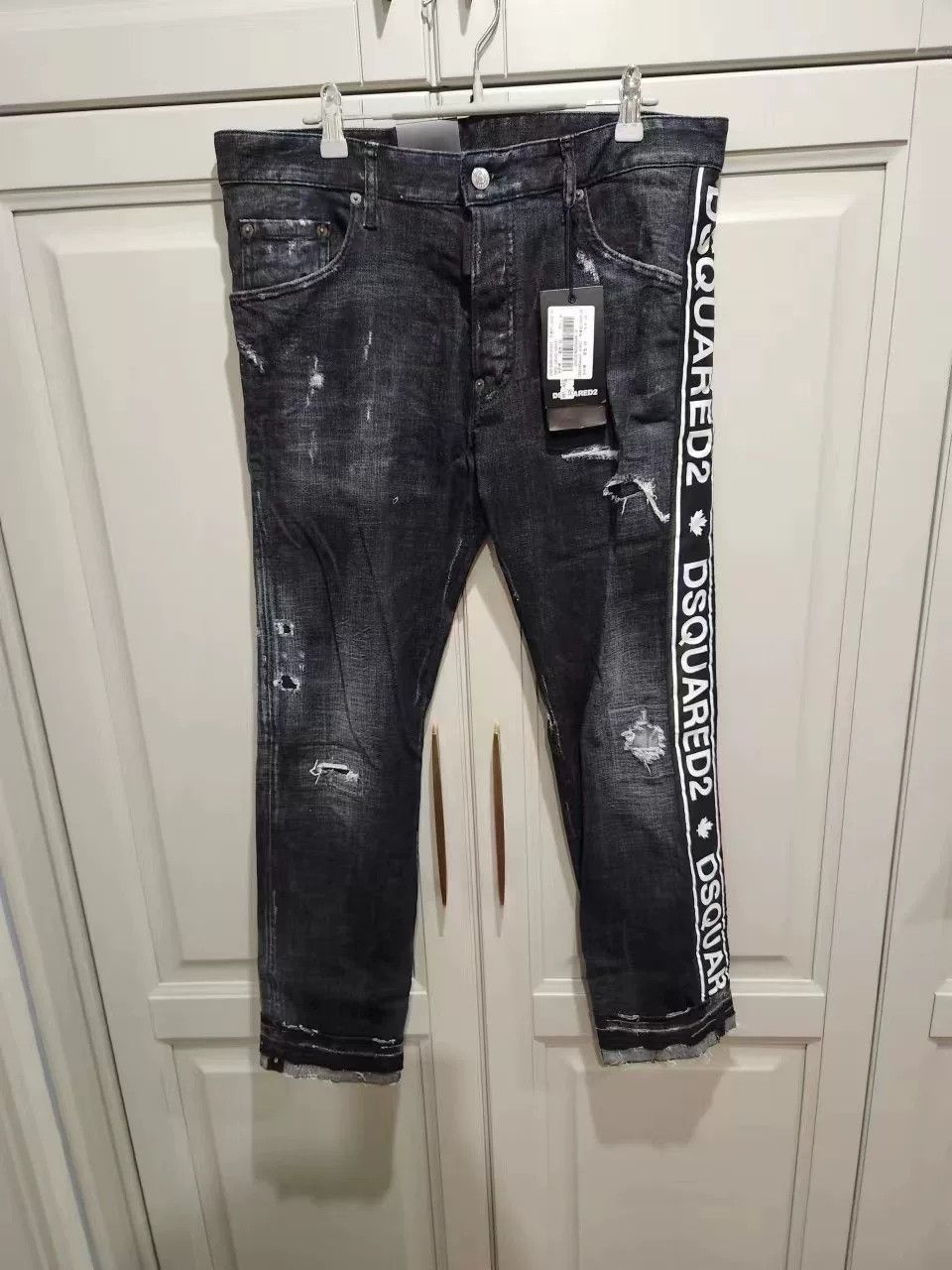 Dsquared2 DSQUARED2 Run Dan Jeans Size US 32 / EU 48 - 2 Thumbnail