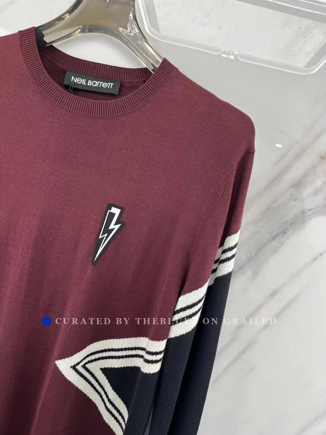 Neil Barrett Neil Barrett Lightning Knit Sweater Size US M / EU 48-50 / 2 - 3 Thumbnail