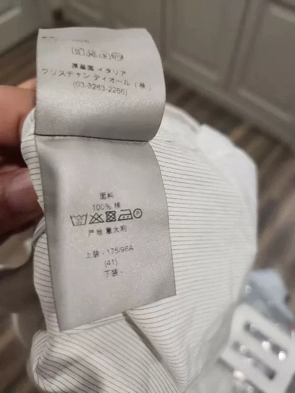 Dior Dior Bee Striped Shirt 41 42 Size US XS / EU 42 / 0 - 5 Thumbnail