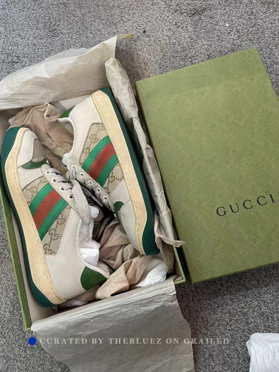 Gucci Gucci Dirty Shoes Size 35.5 Size US 4.5 / IT 34.5 - 2 Thumbnail