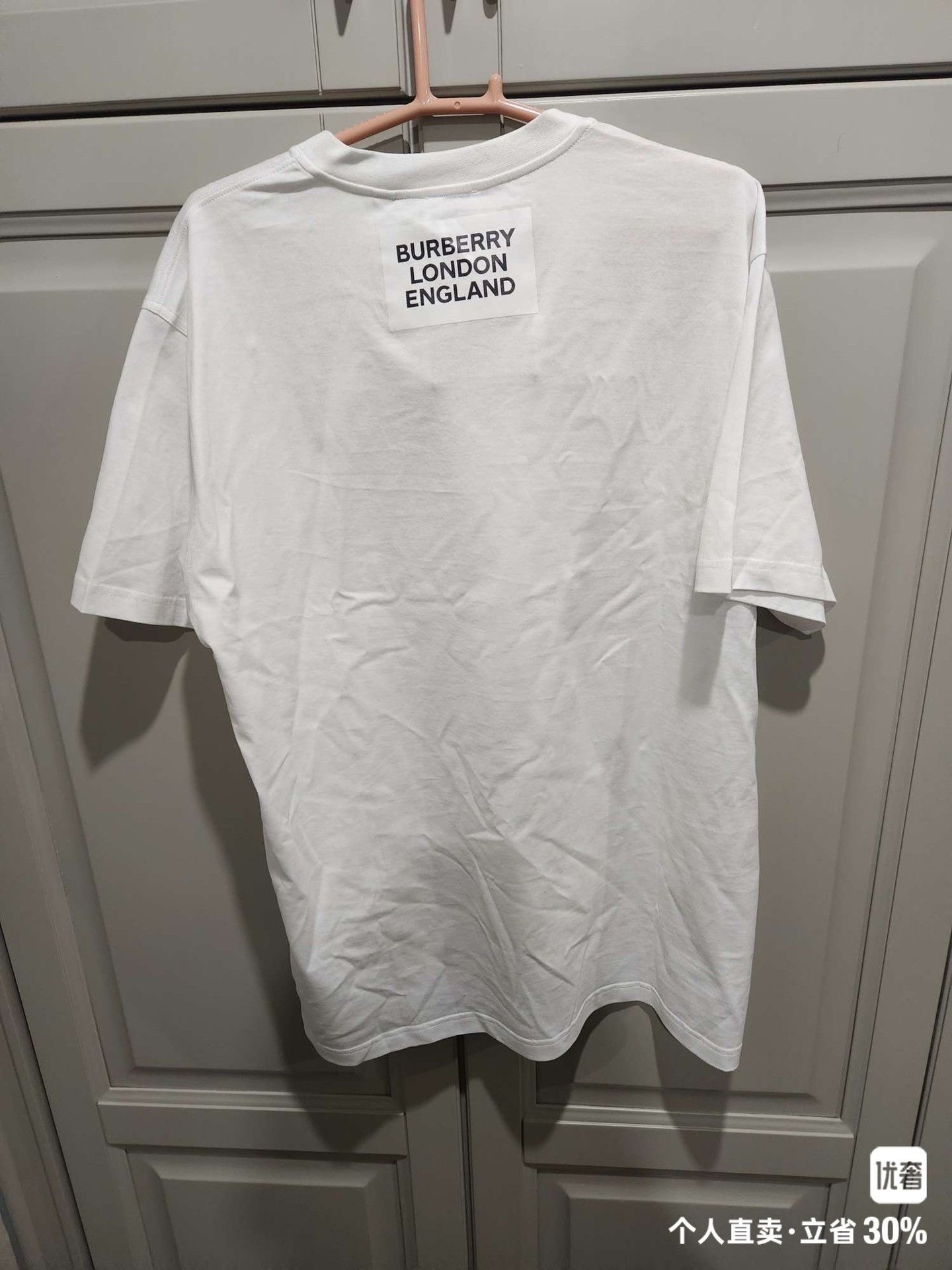Burberry Burberry 2019 Deer Code T-Shirt Size US L / EU 52-54 / 3 - 5 Thumbnail
