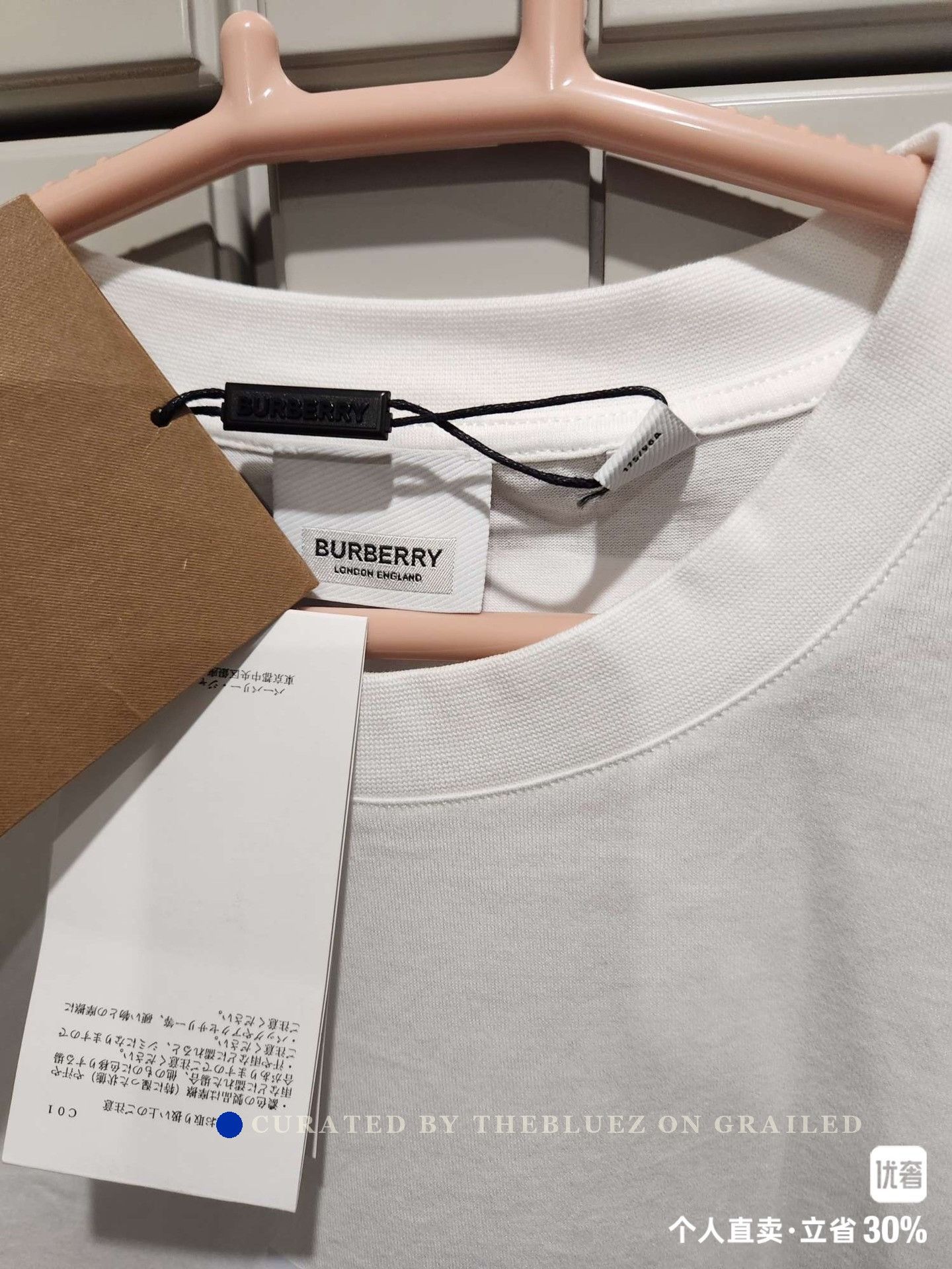 Burberry Burberry 2019 Deer Code T-Shirt Size US L / EU 52-54 / 3 - 2 Thumbnail
