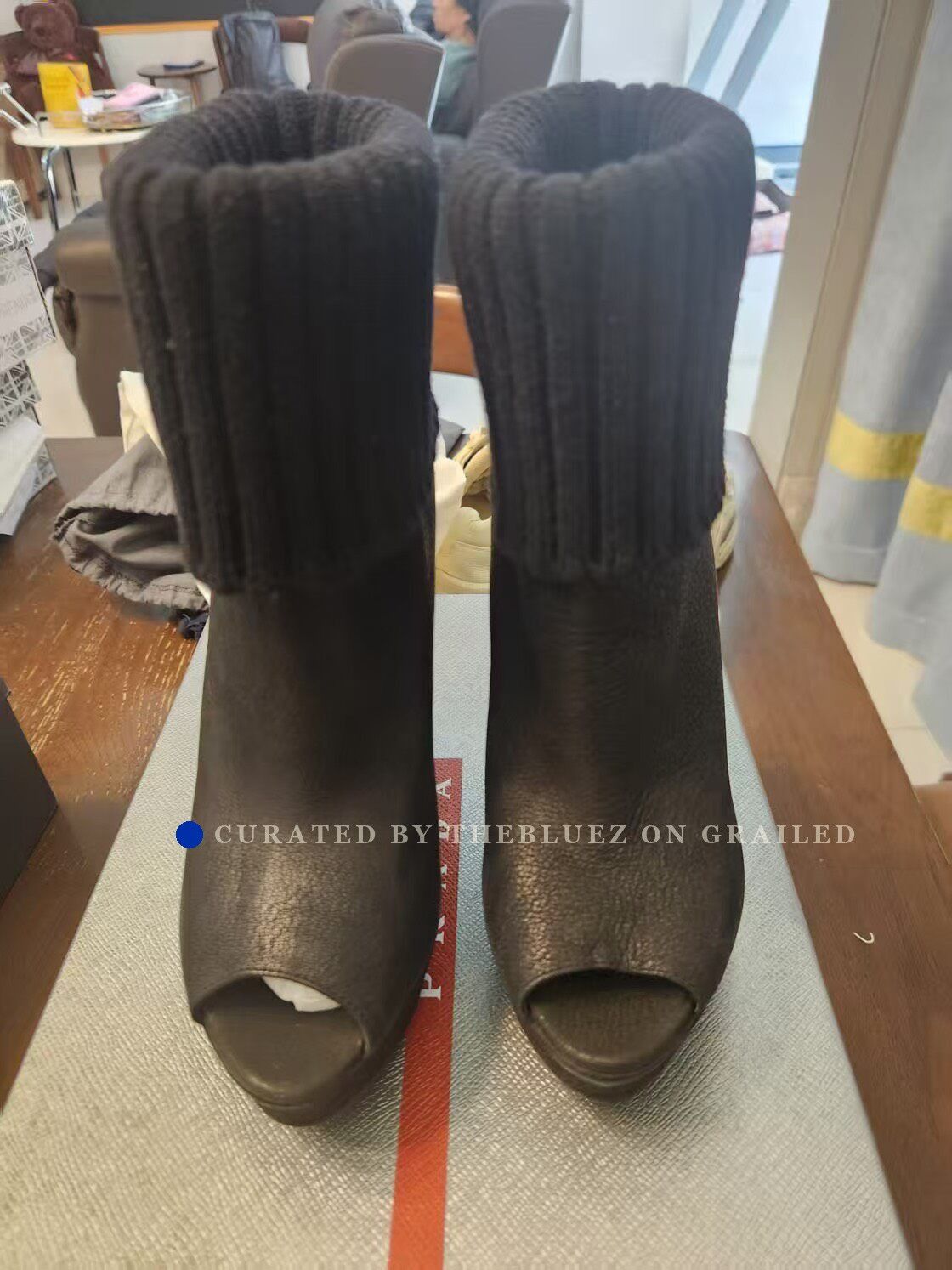 Prada Prada 36.5 Runway Style Boots Size US 5.5 / IT 35.5 - 2 Thumbnail