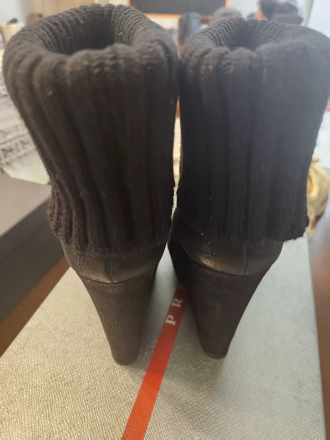 Prada Prada 36.5 Runway Style Boots Size US 5.5 / IT 35.5 - 7 Thumbnail