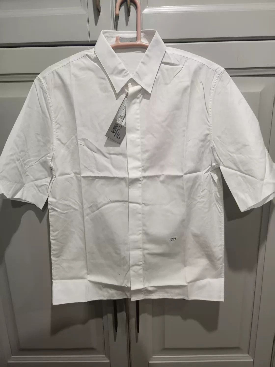 Dior New Dior Steel Logo Shirt Size 38 Size US S / EU 44-46 / 1 - 2 Thumbnail