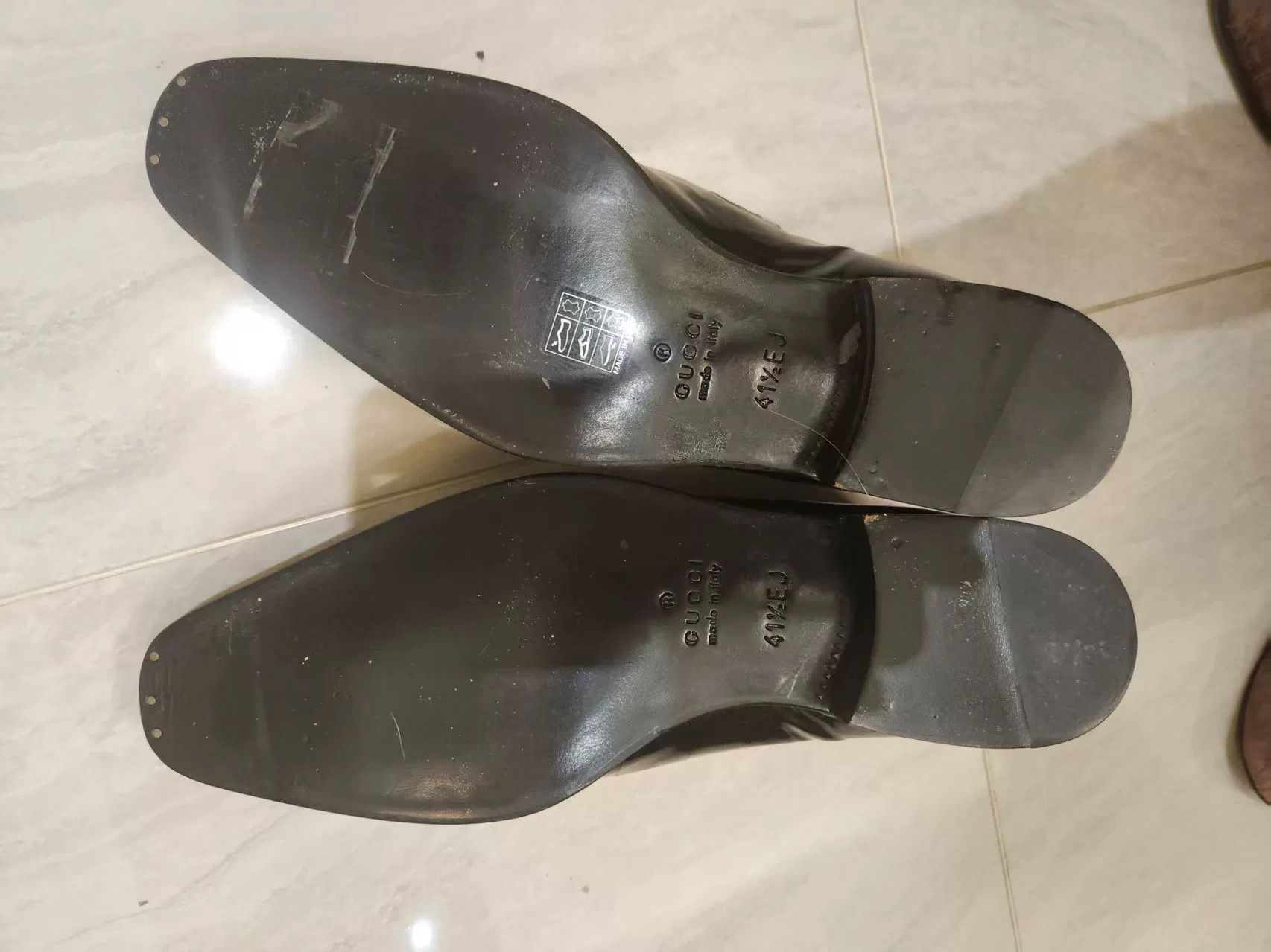 Gucci New Gucci Size 41.5 Leather Shoes Size US 8.5 / EU 41-42 - 6 Thumbnail