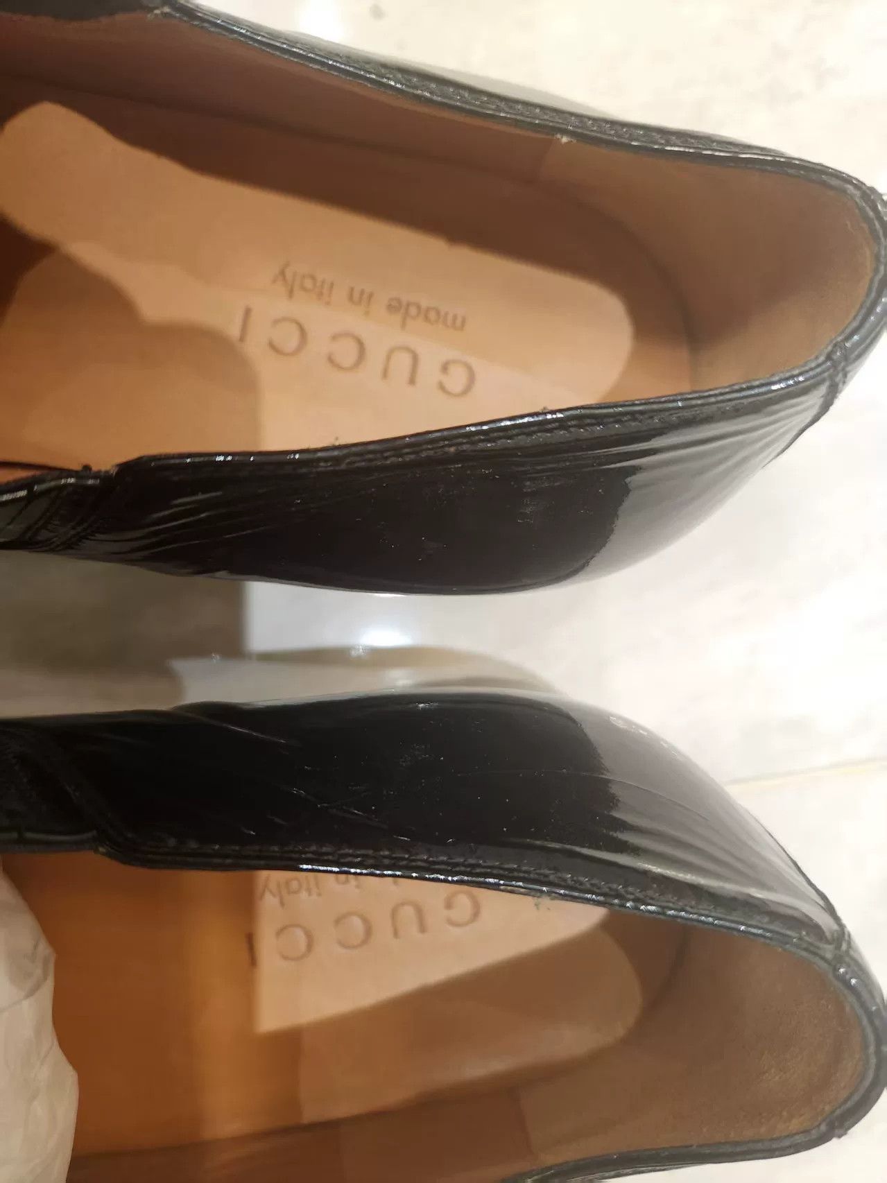 Gucci New Gucci Size 41.5 Leather Shoes Size US 8.5 / EU 41-42 - 4 Thumbnail
