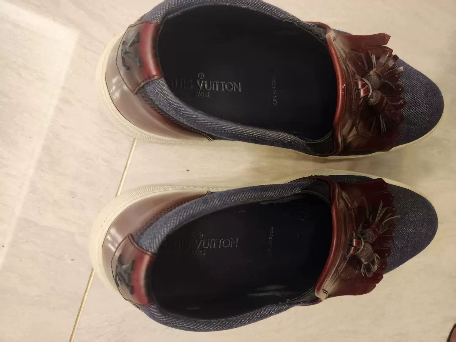 Louis Vuitton LV Denim Platform Casual Shoes 41 Size US 8 / EU 41 - 2 Thumbnail