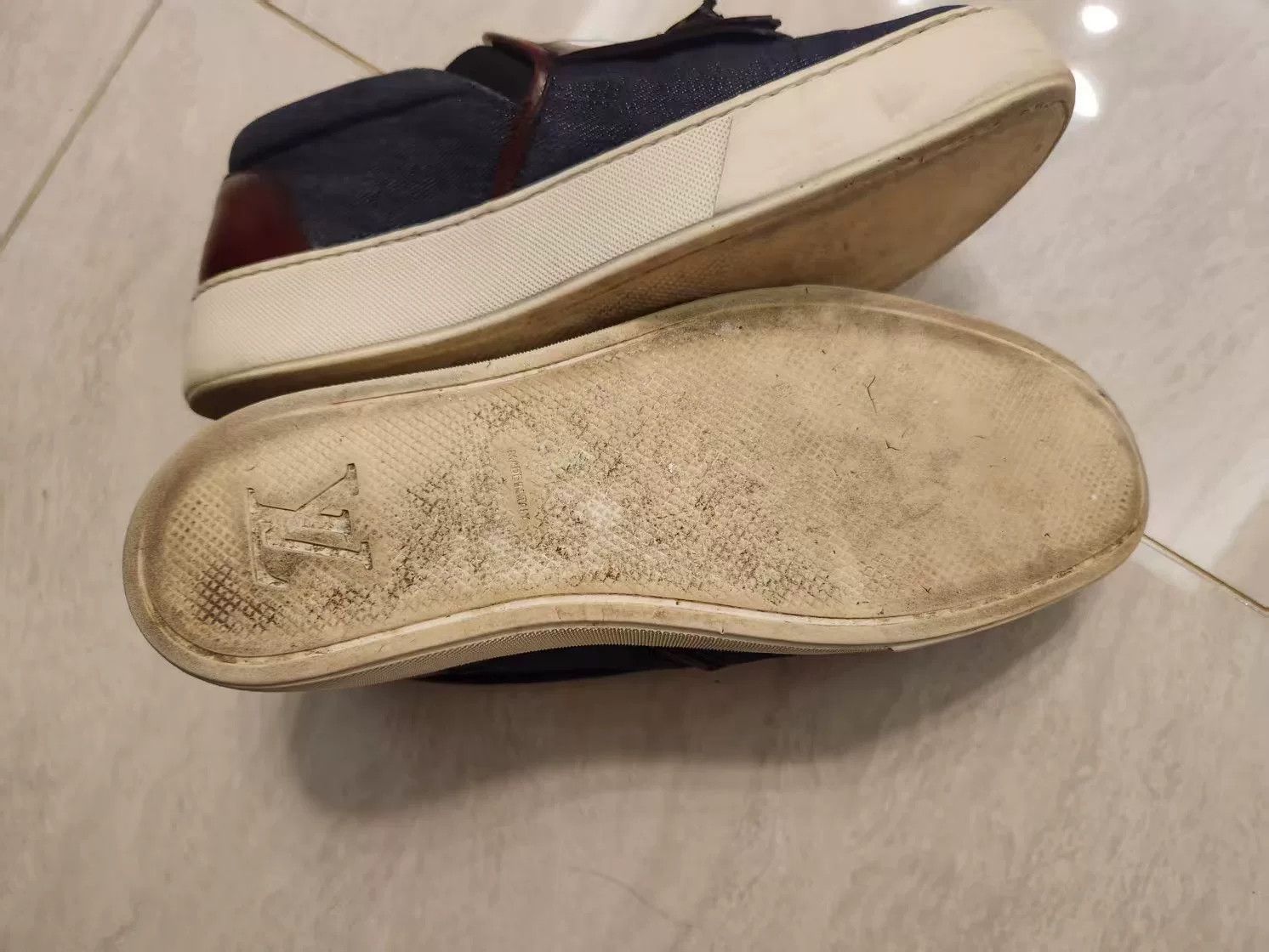 Louis Vuitton LV Denim Platform Casual Shoes 41 Size US 8 / EU 41 - 7 Thumbnail