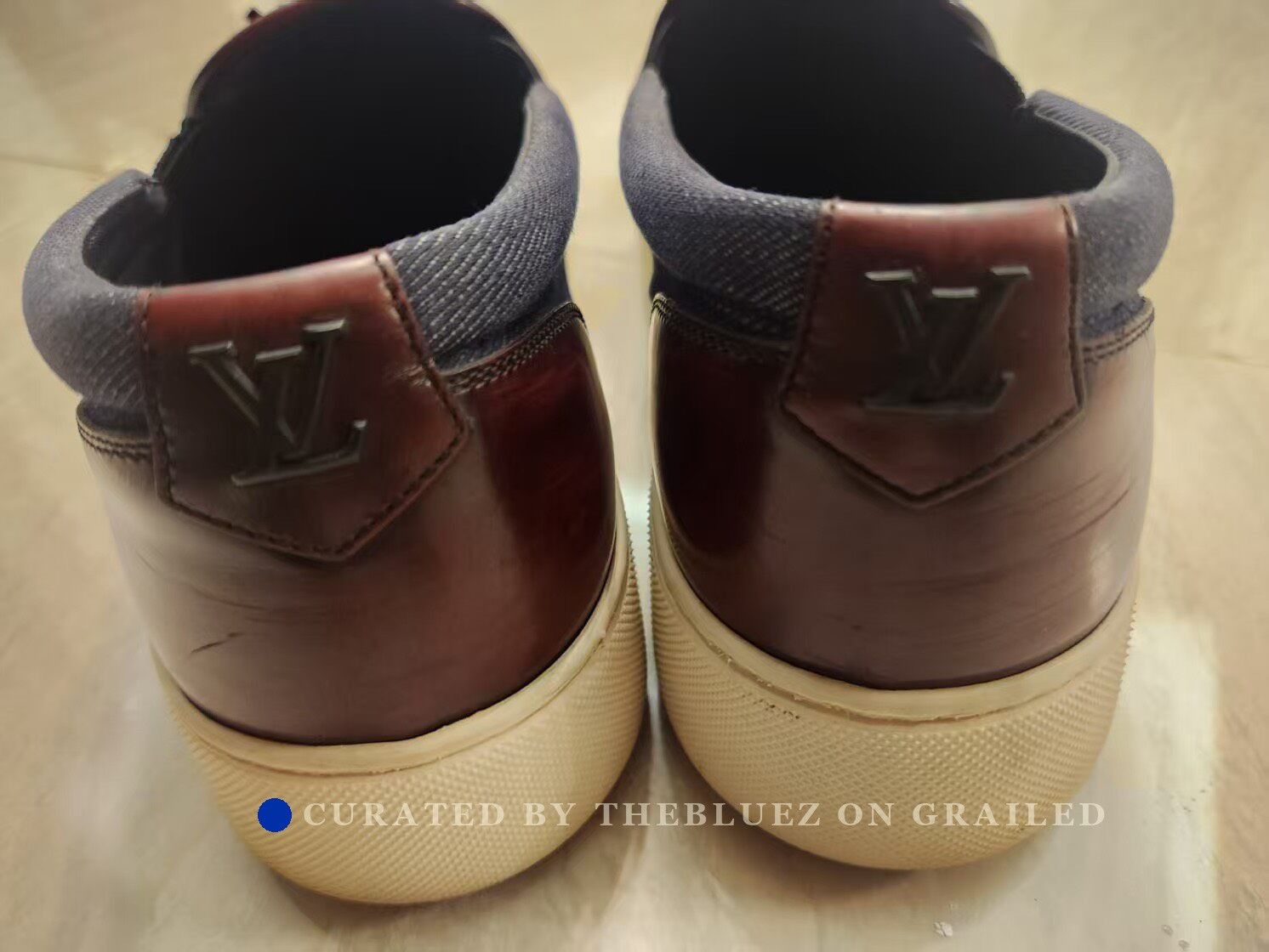Louis Vuitton LV Denim Platform Casual Shoes 41 Size US 8 / EU 41 - 3 Thumbnail