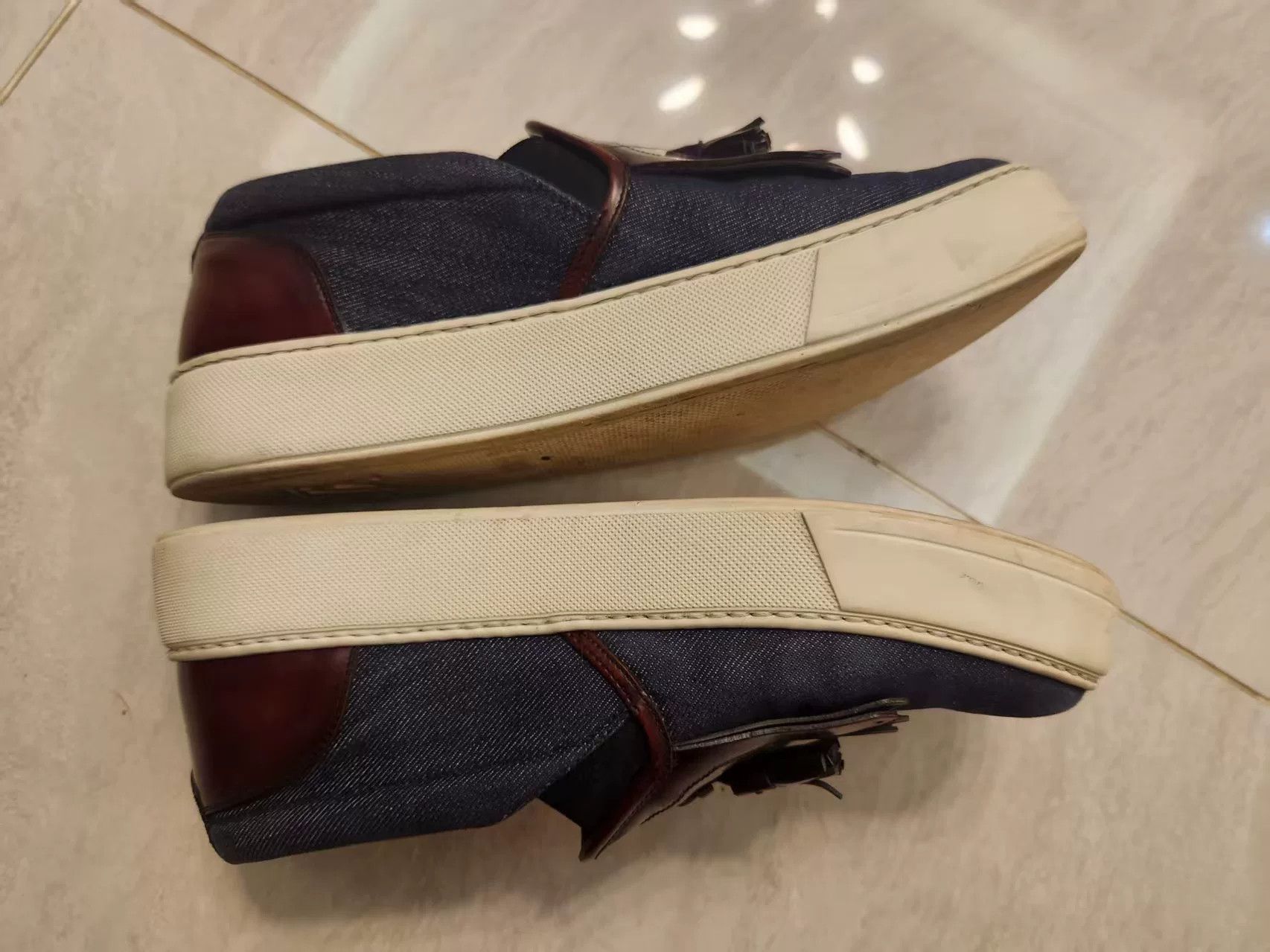 Louis Vuitton LV Denim Platform Casual Shoes 41 Size US 8 / EU 41 - 6 Thumbnail