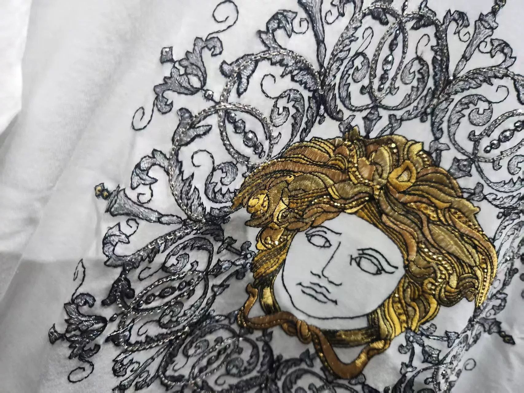 Versace Versace Main Line Medusa Embellished Top Size US S / EU 44-46 / 1 - 9 Thumbnail