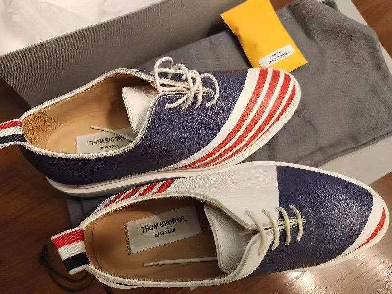 Thom Browne Thom Browne Leather Shoes Size 39 Size US 6 / EU 39 - 6 Thumbnail