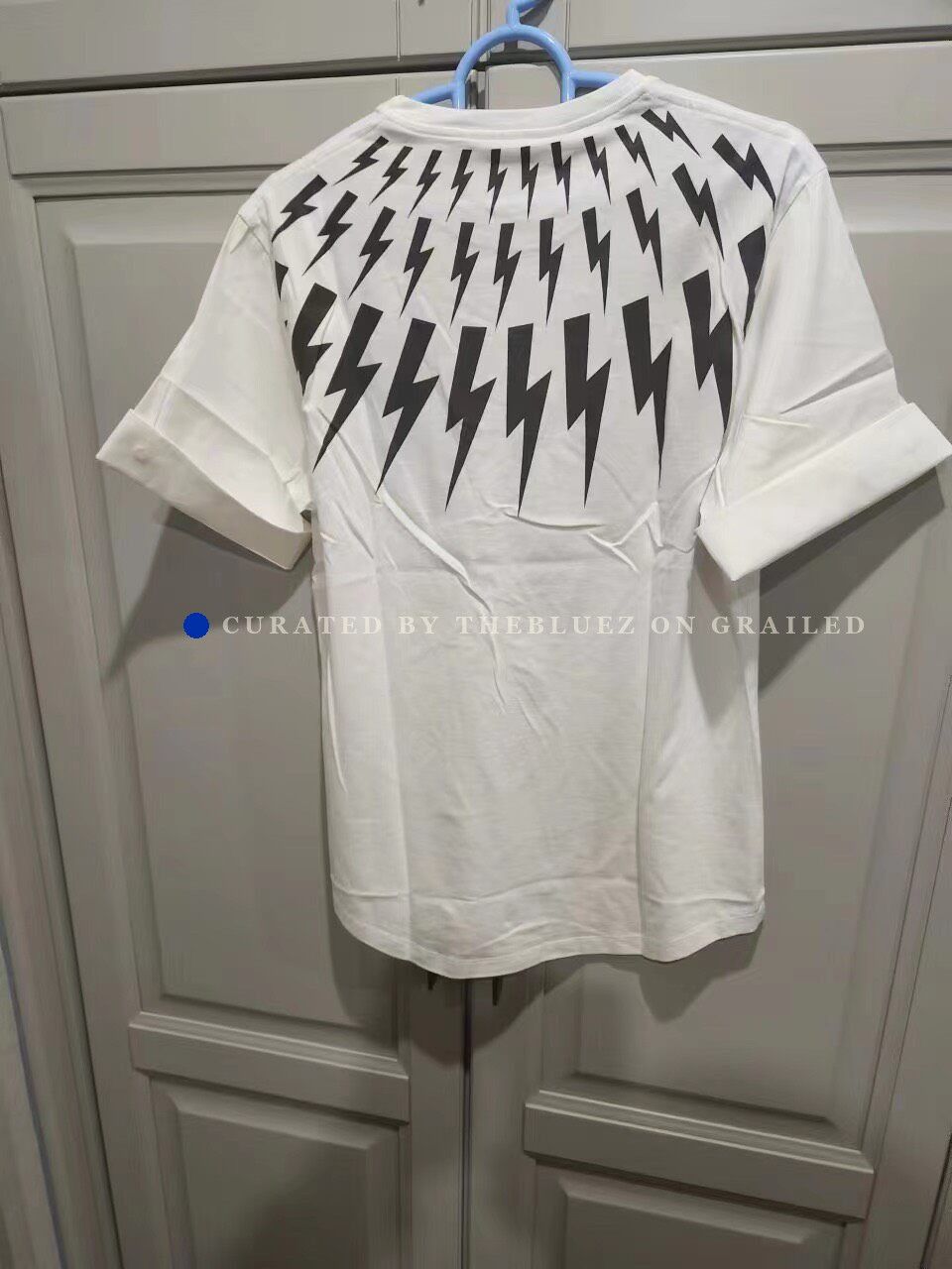 Neil Barrett Neil Barrett Lightning Print T-shirt Size US M / EU 48-50 / 2 - 5 Thumbnail