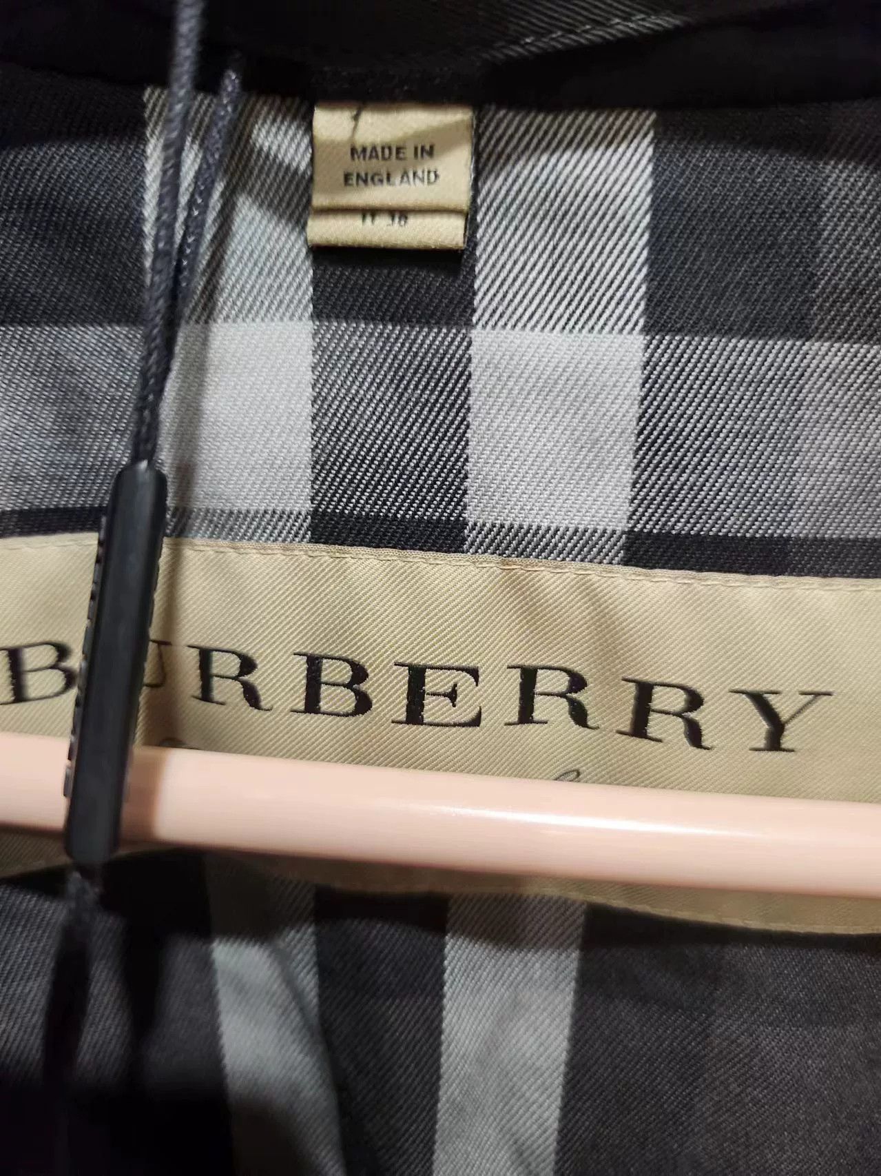 Burberry Burberry Women's Black Trench Coat Size S / US 4 / IT 40 - 9 Thumbnail