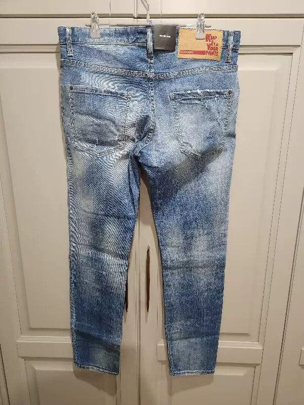 Dsquared2 DSQUARED2 2021 Patch Paint Jeans 48 Size US 32 / EU 48 - 5 Thumbnail