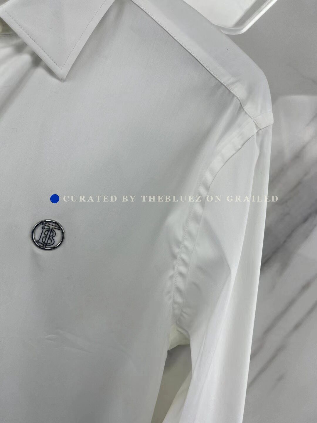 Burberry 2023 Burberry Steel Logo Steel Buckle Shirt Size US M / EU 48-50 / 2 - 2 Thumbnail