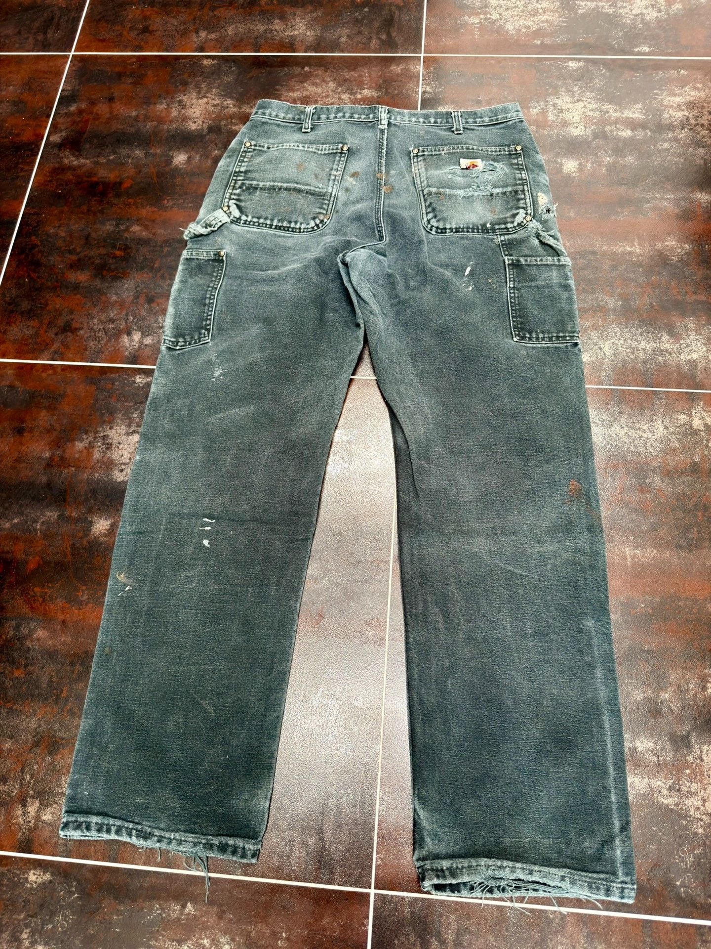 Vintage Vintage Carhartt B01 Black Work Pants Size US 34 / EU 50 - 6 Thumbnail