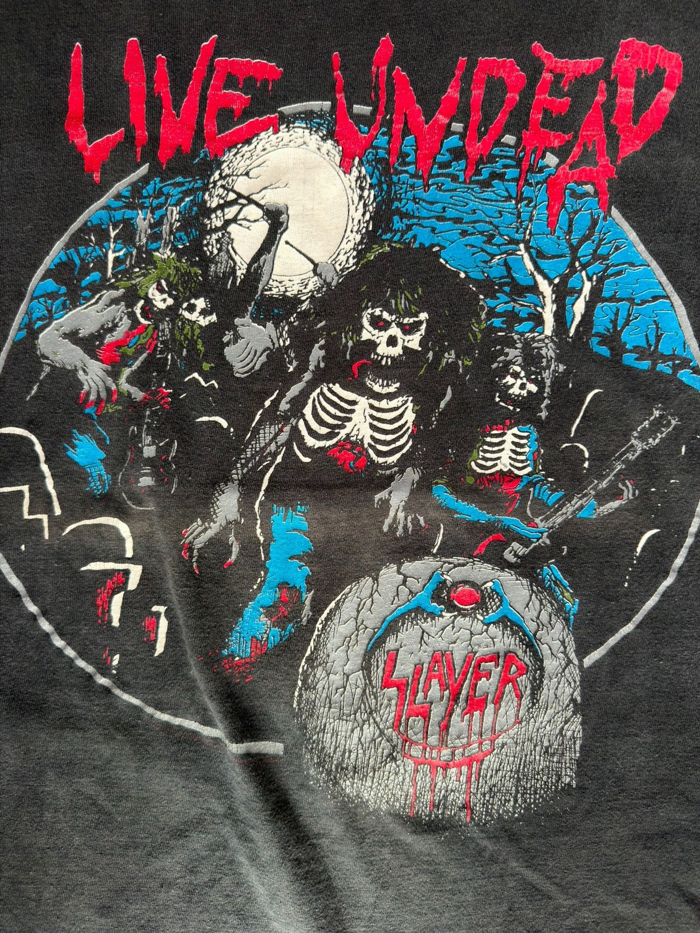 Vintage Vintage Slayers 1985 Rare Tee Size US M / EU 48-50 / 2 - 3 Thumbnail