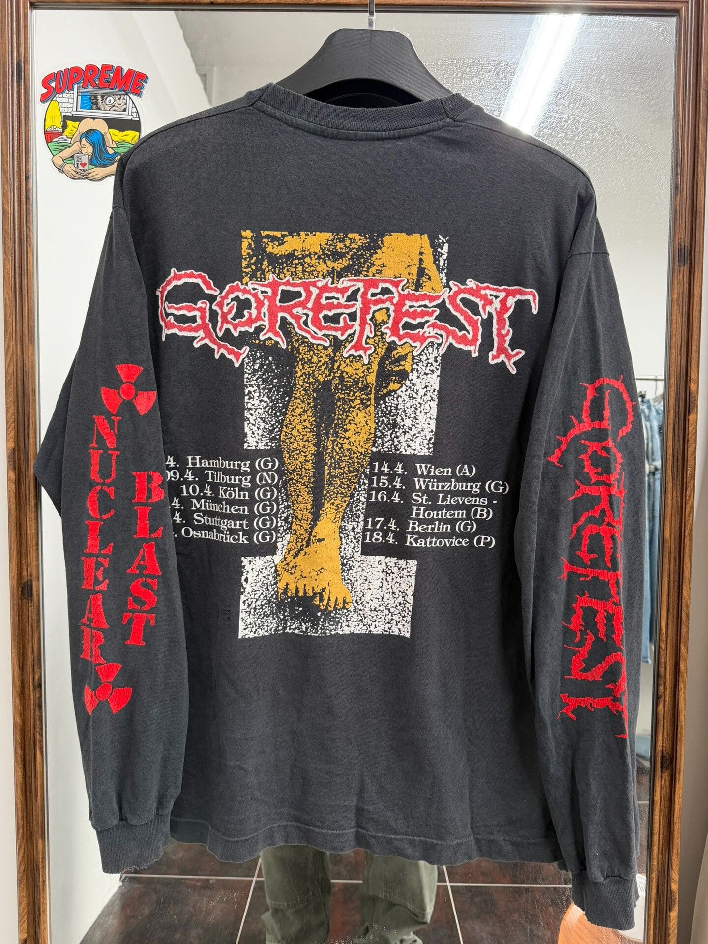 Vintage Vintage 1992 Death Metal Band Longsleeve Tee Size US L / EU 52-54 / 3 - 2 Thumbnail