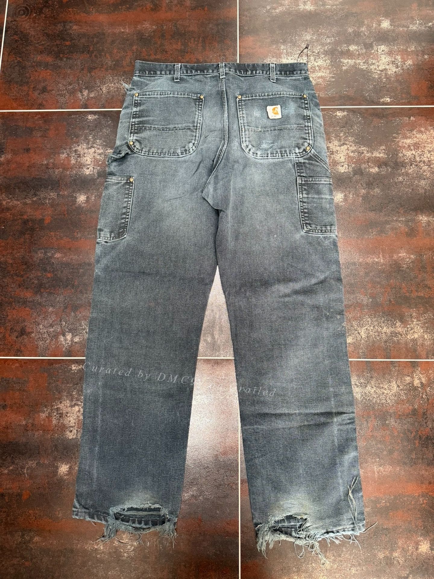 Vintage Vintage Carhartt B01 Black Work Pants Size US 30 / EU 46 - 5 Thumbnail