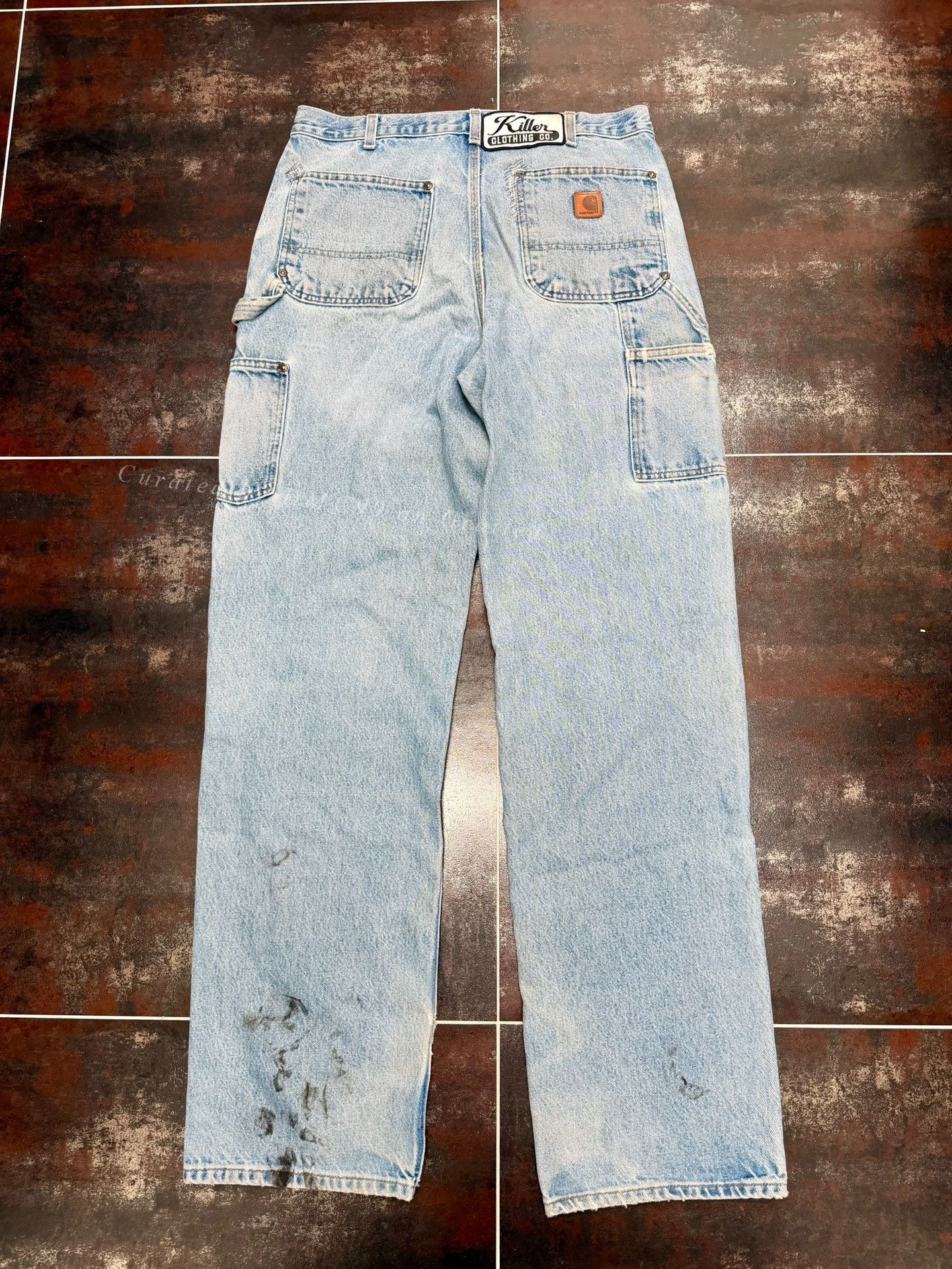 Vintage Vintage Carhartt B73 DST Work Pants Size US 30 / EU 46 - 4 Thumbnail