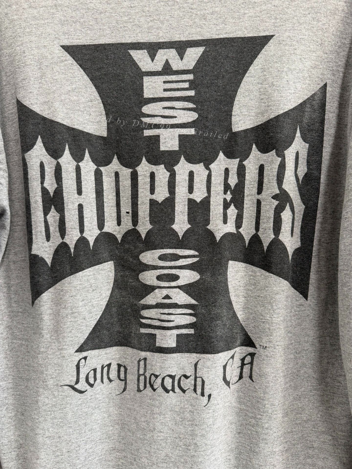 Vintage Vintage West Coast Chopper Cross Long Sleeve Tee Size US M / EU 48-50 / 2 - 3 Thumbnail