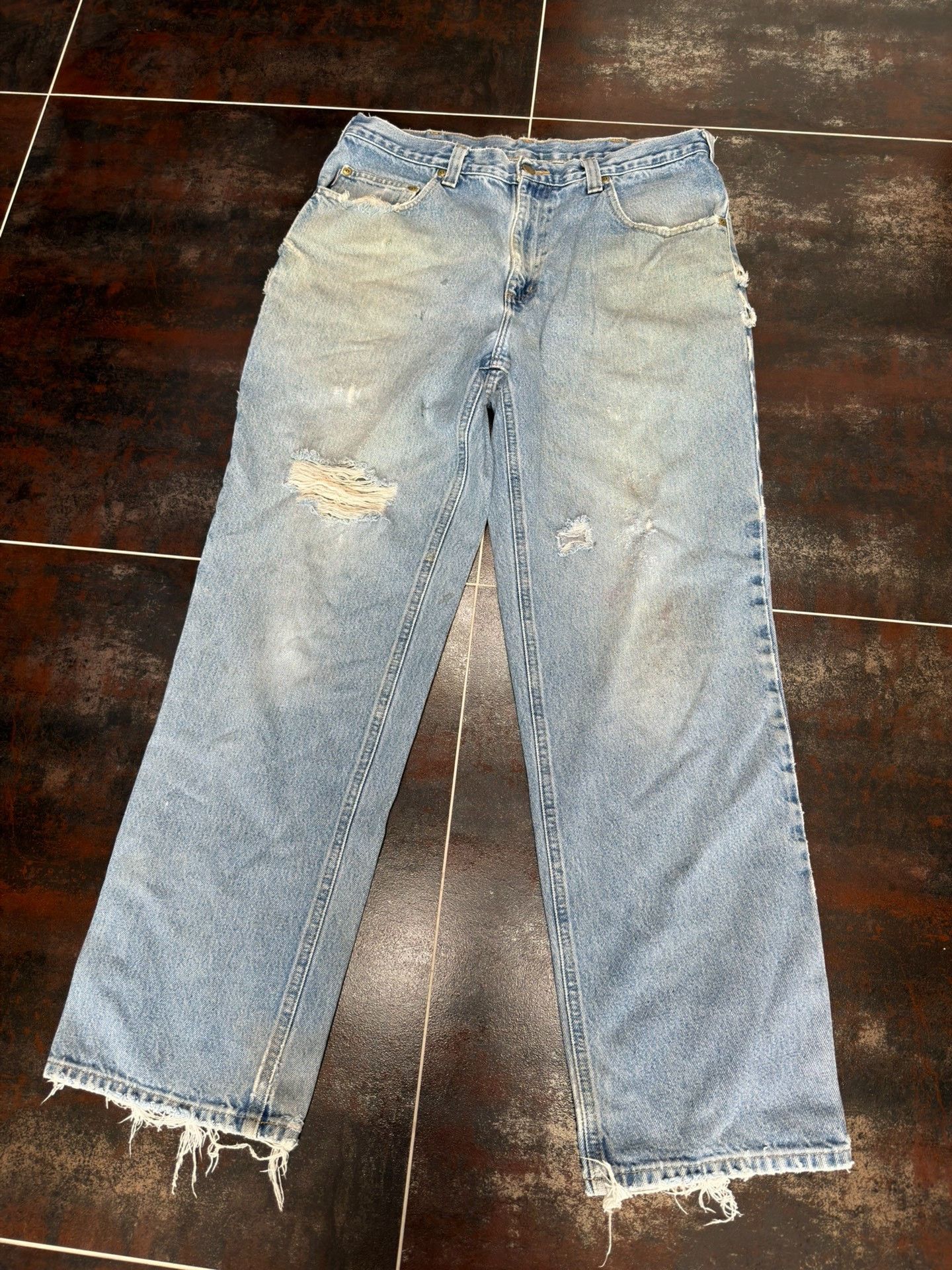 Vintage Vintage Carhartt B13 Work Pants Size US 30 / EU 46 - 2 Thumbnail
