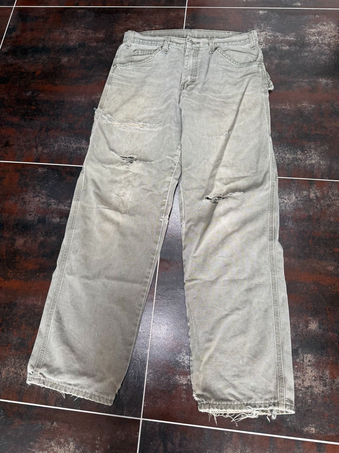 Vintage Vintage Dickies 1939 Work Pants Size US 28 / EU 44 - 2 Thumbnail