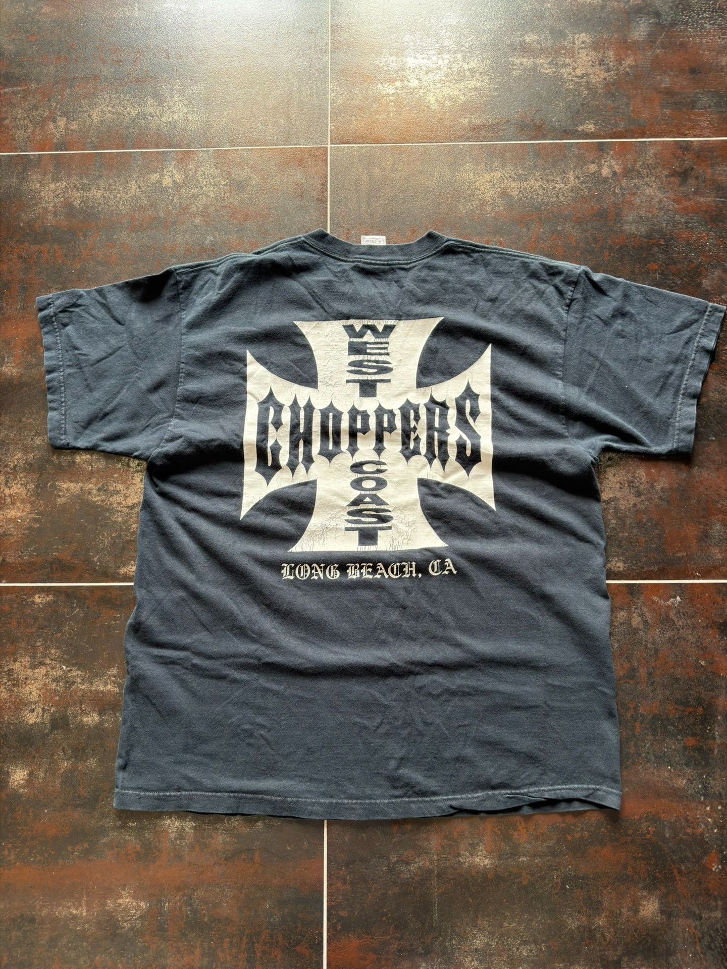 Vintage Vintage West Coast Choppers 90s Logo Tee Size US M / EU 48-50 / 2 - 3 Thumbnail
